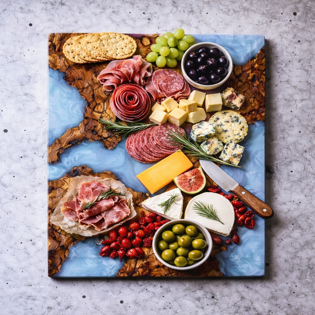 Epoxy Board Ice Blue