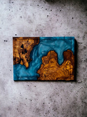 Epoxy Board Blau