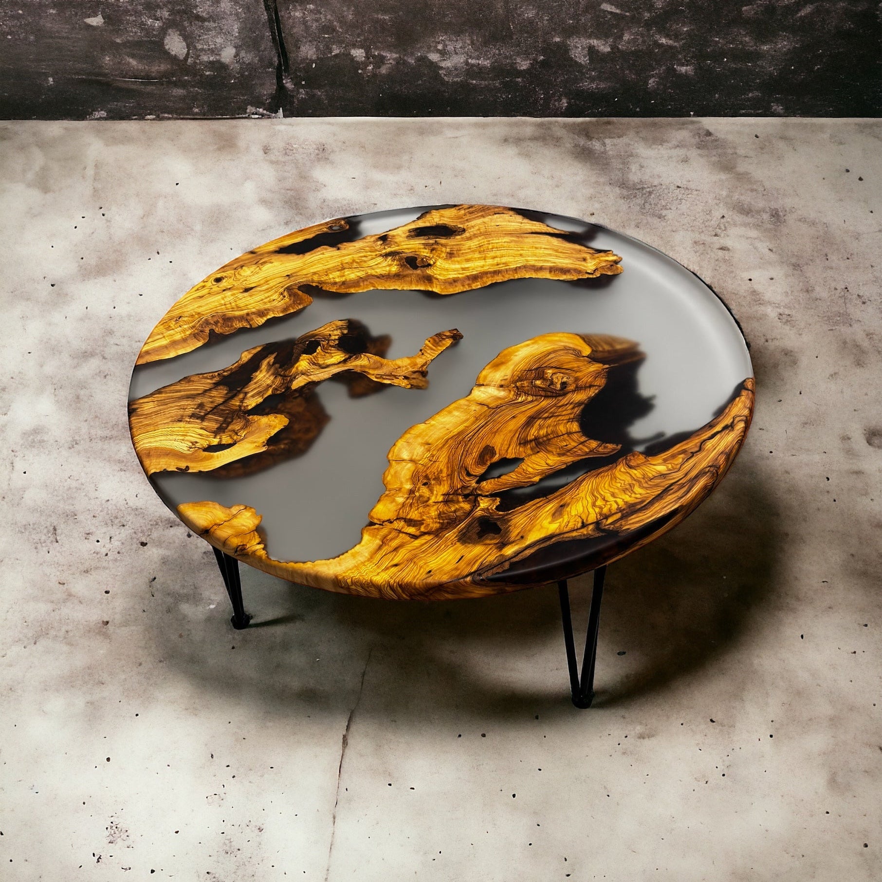 Olivenholz Couchtisch