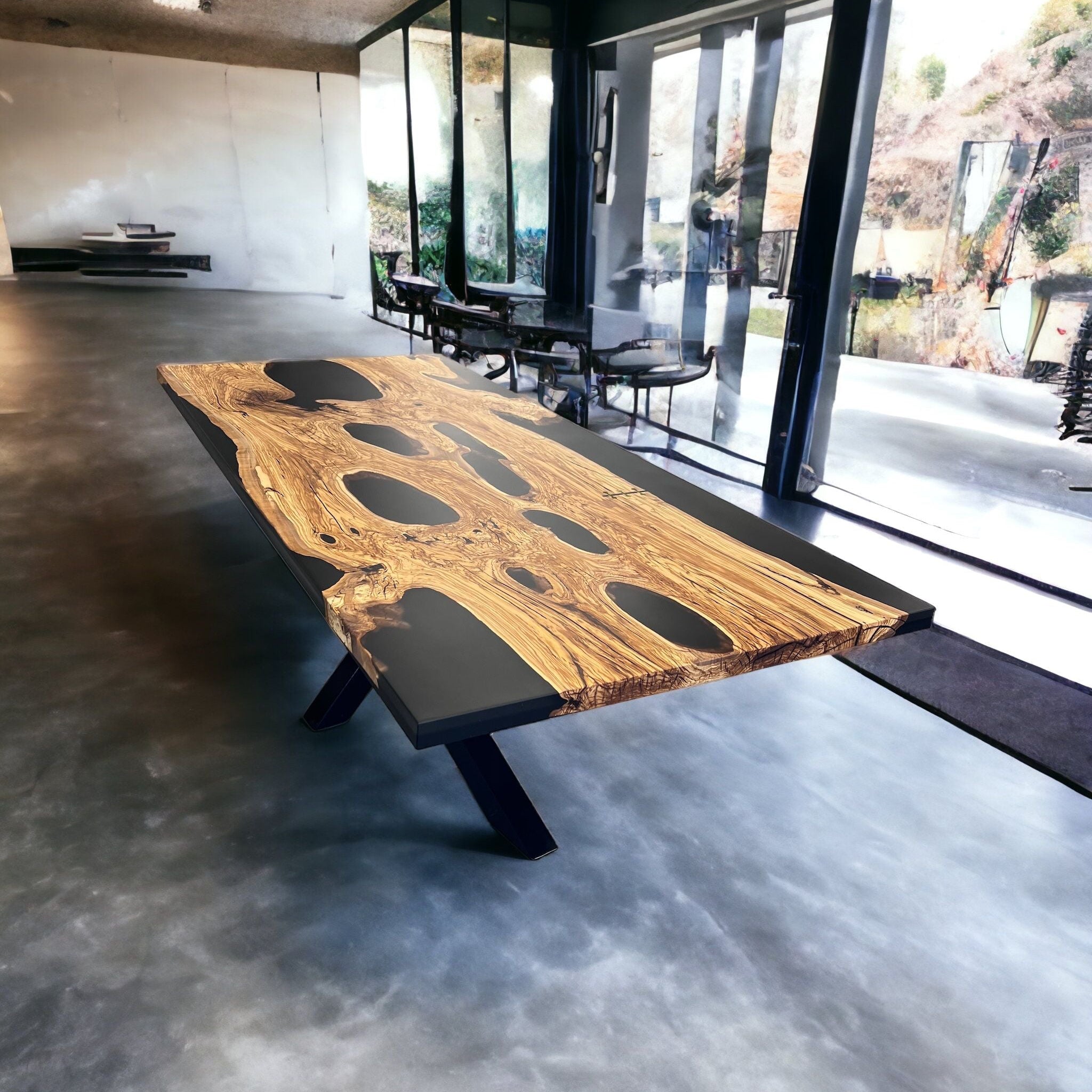 Olivenholz Esstisch 180 x 90 cm