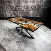 Nussbaum Epoxidharztisch 180x90