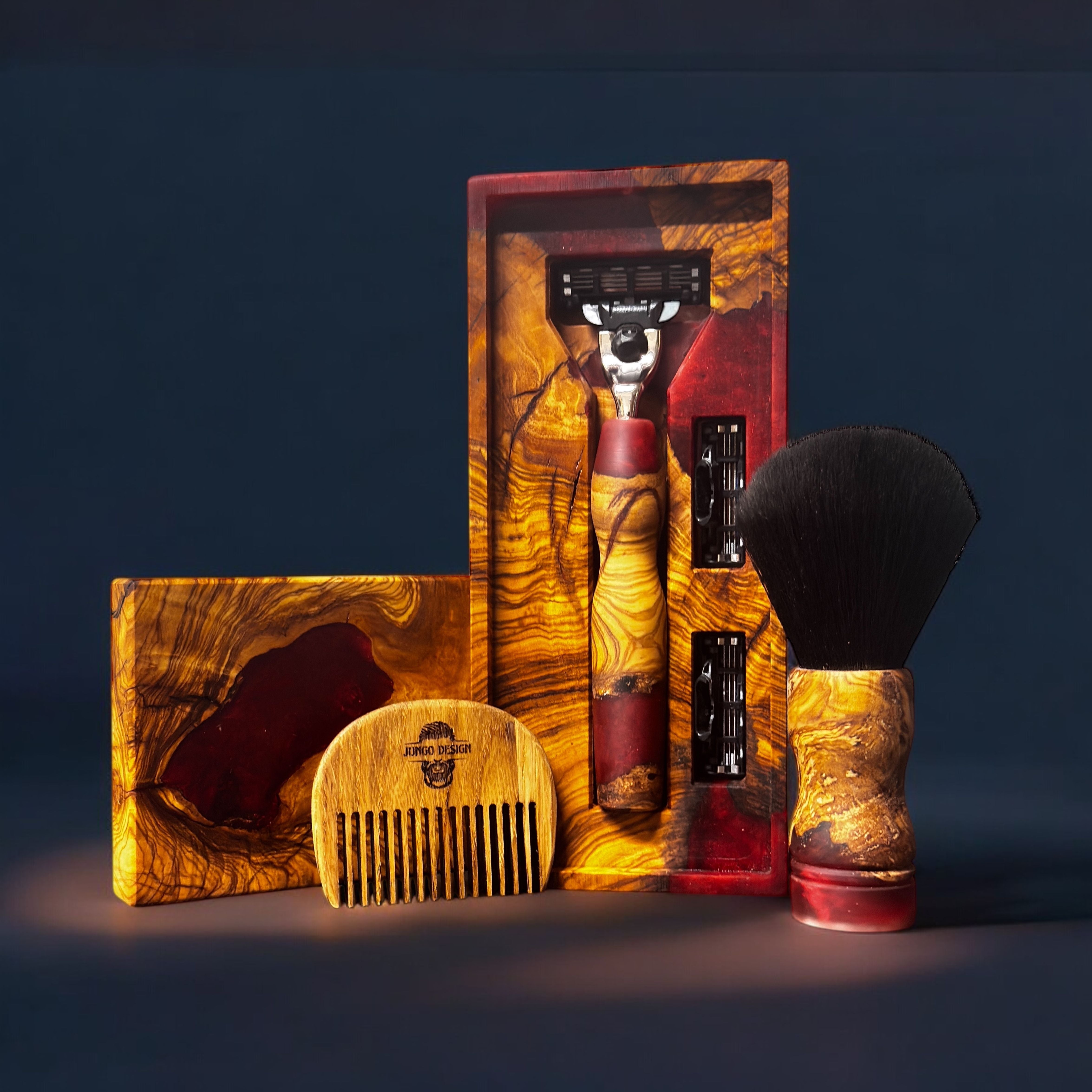 Rasierer mit 3 Klingen aufnahme