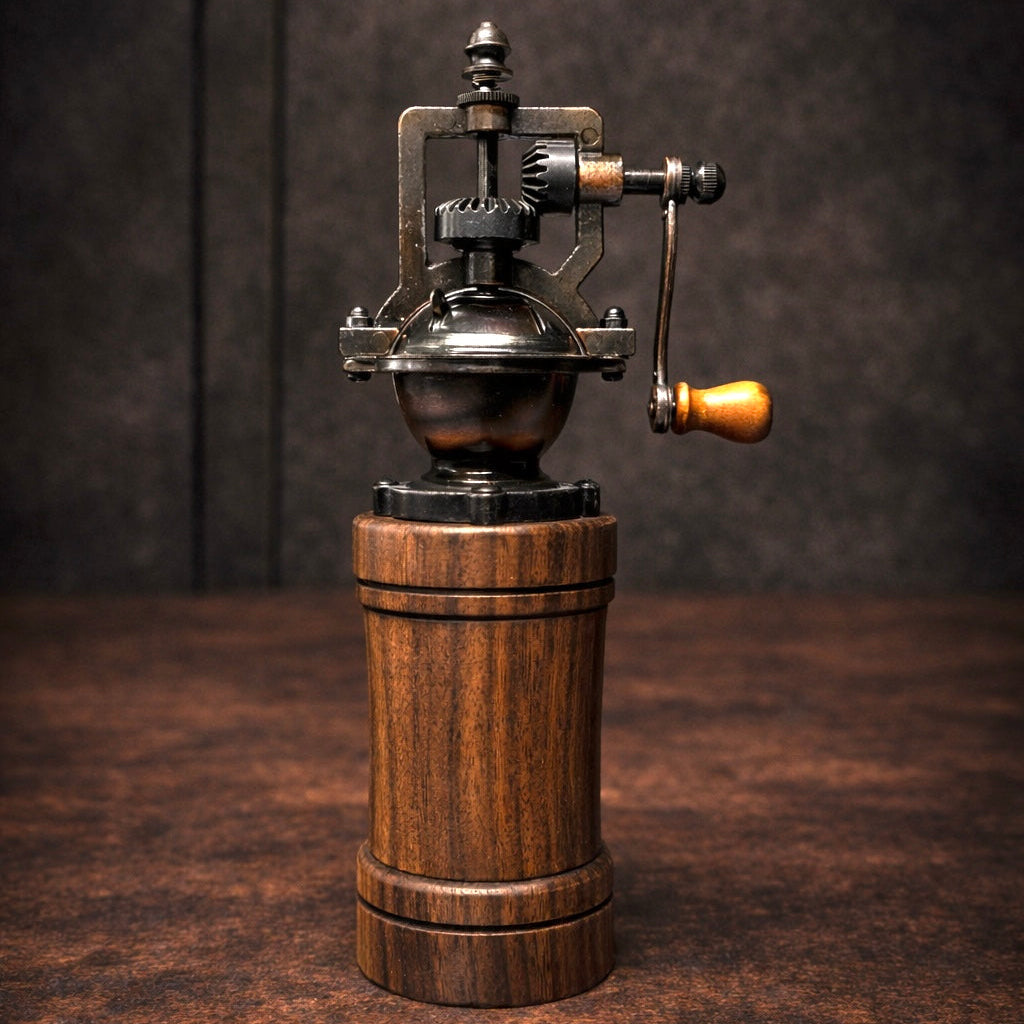 Pfeffermühle aus Nussbaum