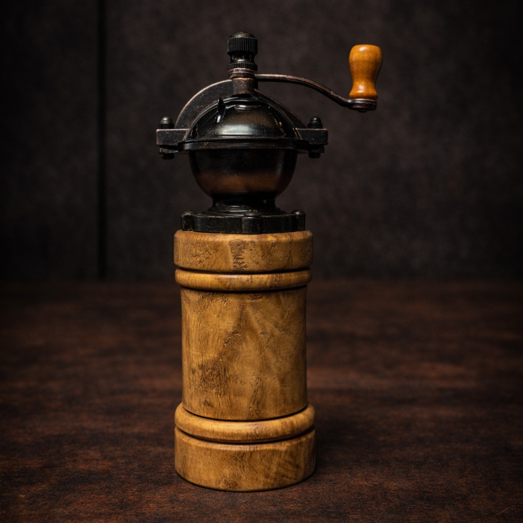 Salzmühle aus Eiche