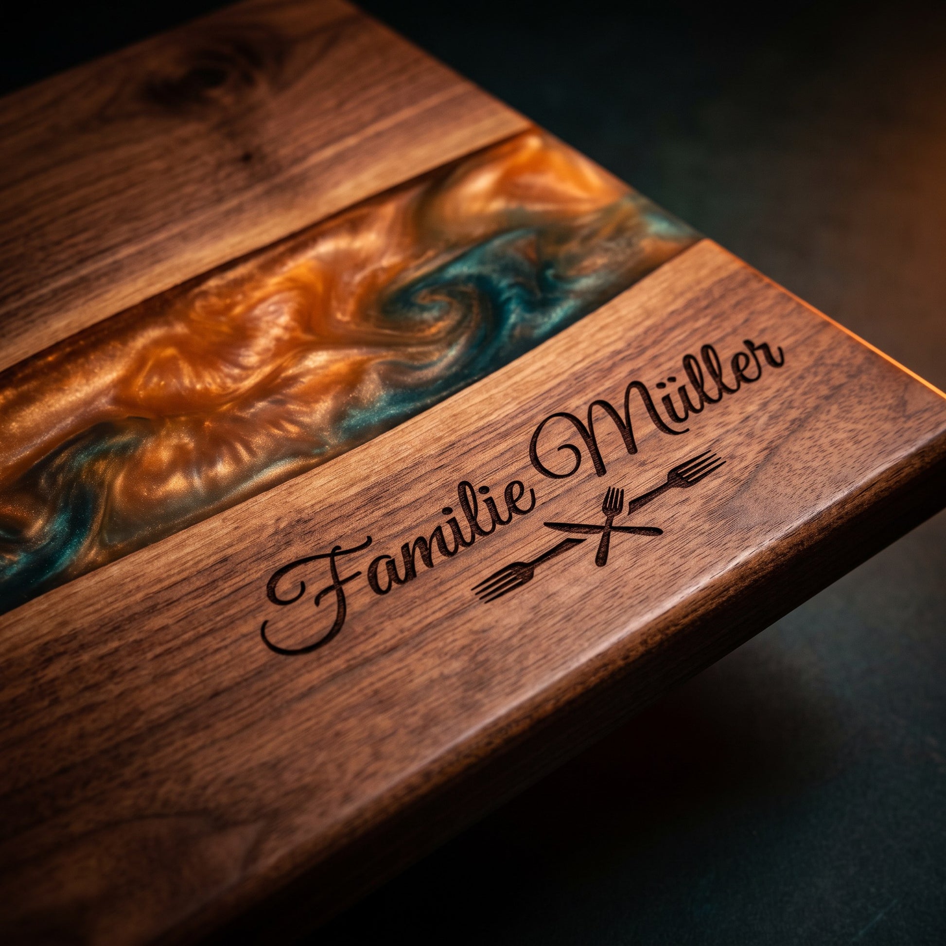 Lasergravur Familienname
